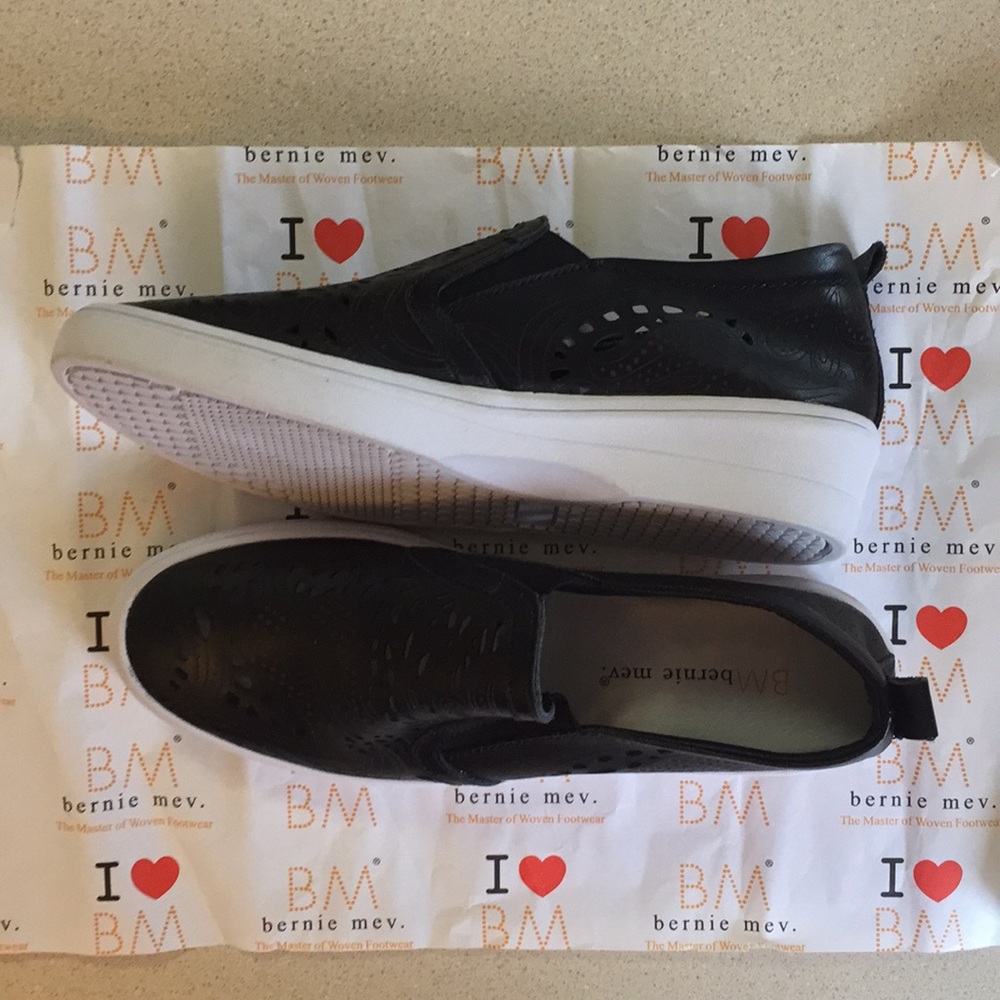 Bernie Mev Slip Ons. Never worn.